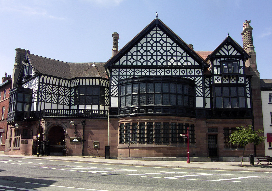 Bramall Hall with a black and white pattern on the front - Altrincham Emergency Plumber